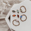 Rectangle Stone Ring - Quad Espresso Jewelry