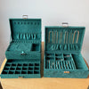 Velvet Collection Case - Quad Espresso Jewelry