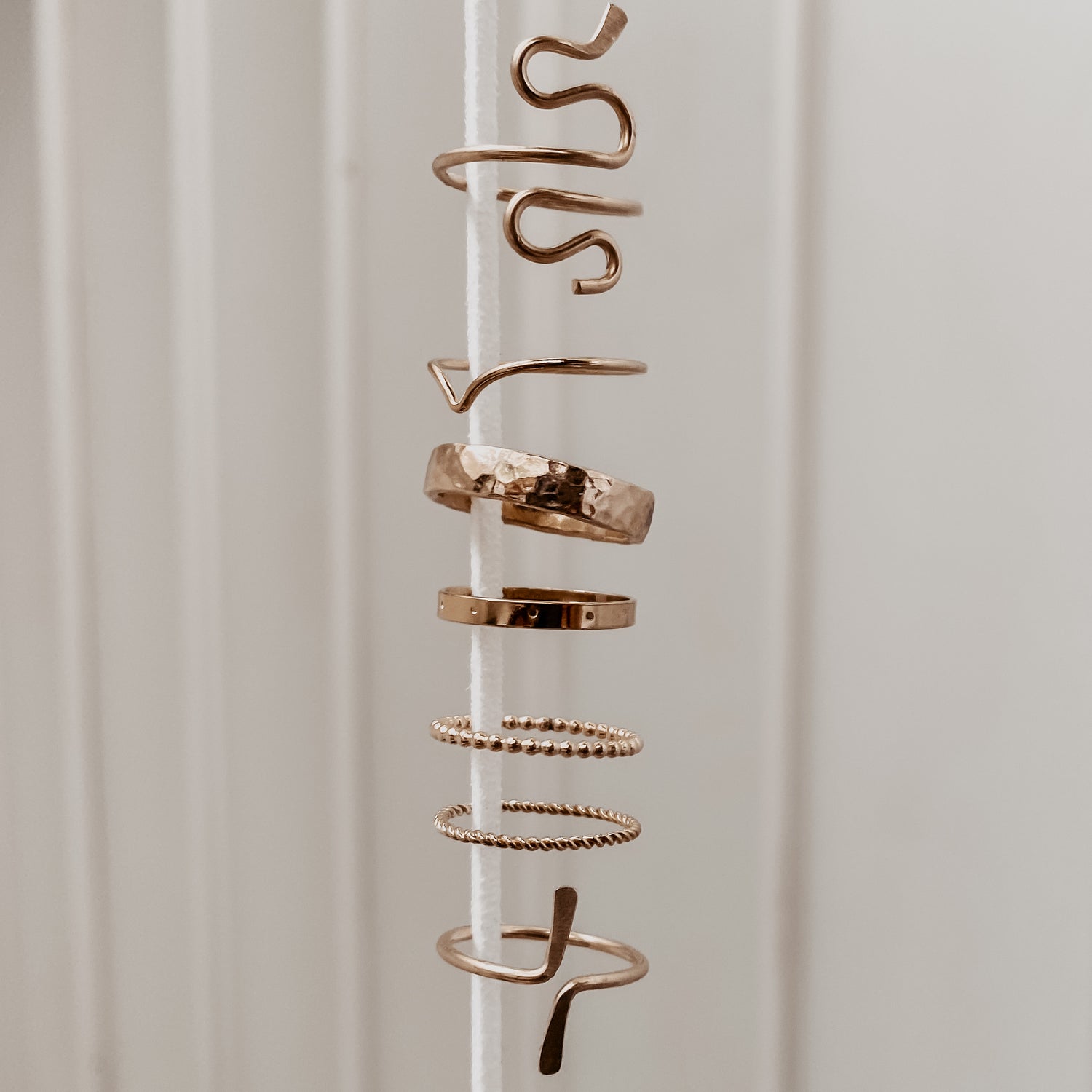 A Ring Collection - Quad Espresso Jewelry
