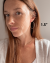 Essential Gold Hoops - Quad Espresso Jewelry