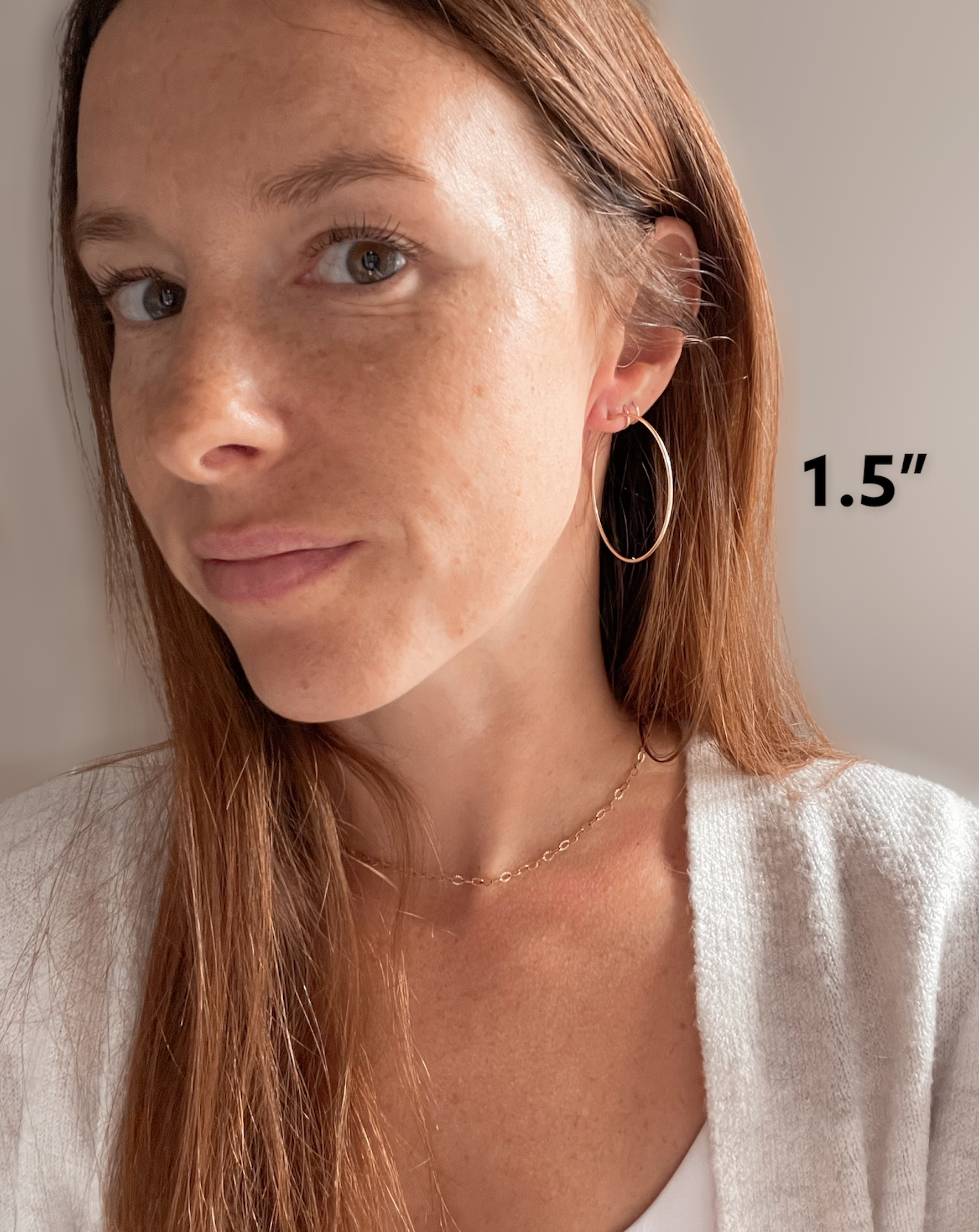 Essential Gold Hoops - Quad Espresso Jewelry