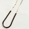 Double Wrap Stone Bracelet - Quad Espresso Jewelry