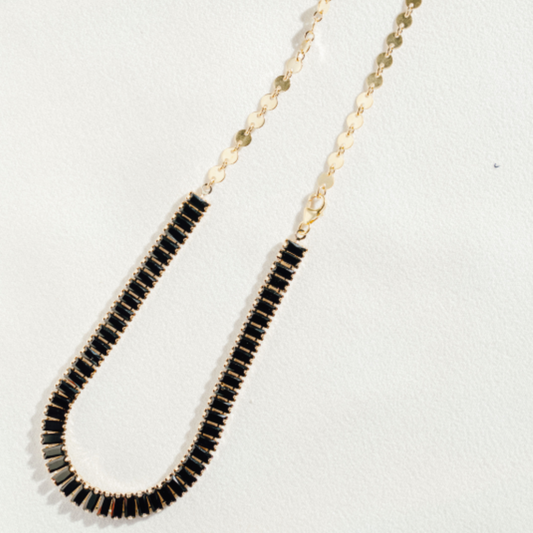 Double Wrap Stone Bracelet