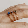 Rectangle Stone Ring - Quad Espresso Jewelry