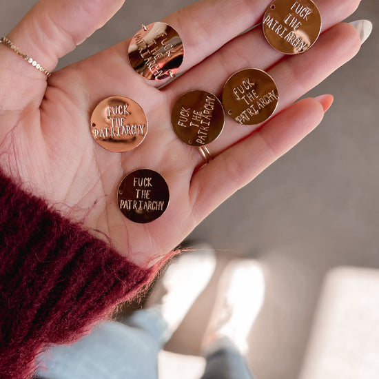 Fu* The Patriarchy Ring - Quad Espresso Jewelry