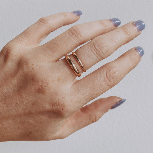 Bubble Ring - Quad Espresso Jewelry