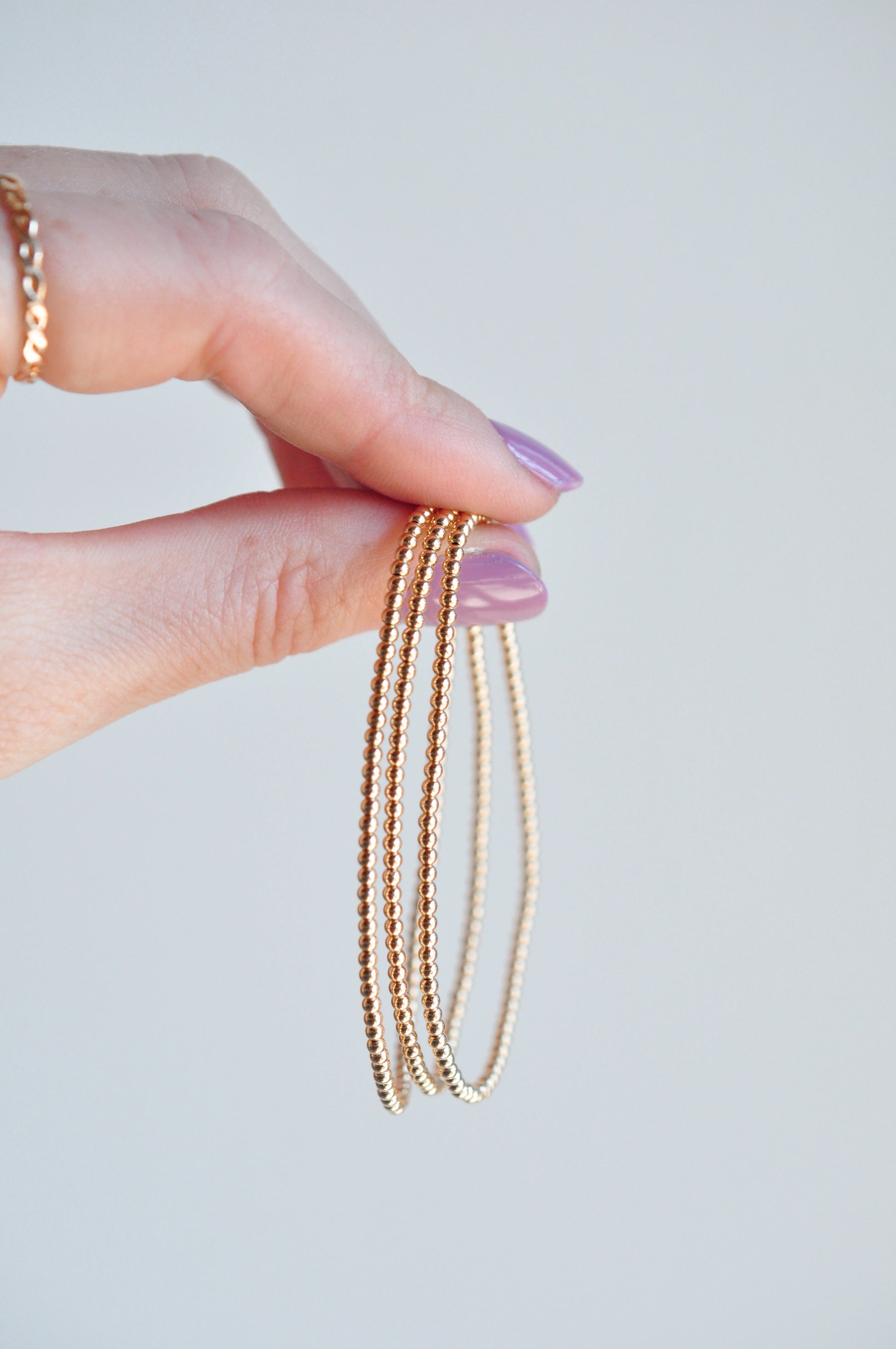 Bella Beaded Bracelets - Quad Espresso Jewelry