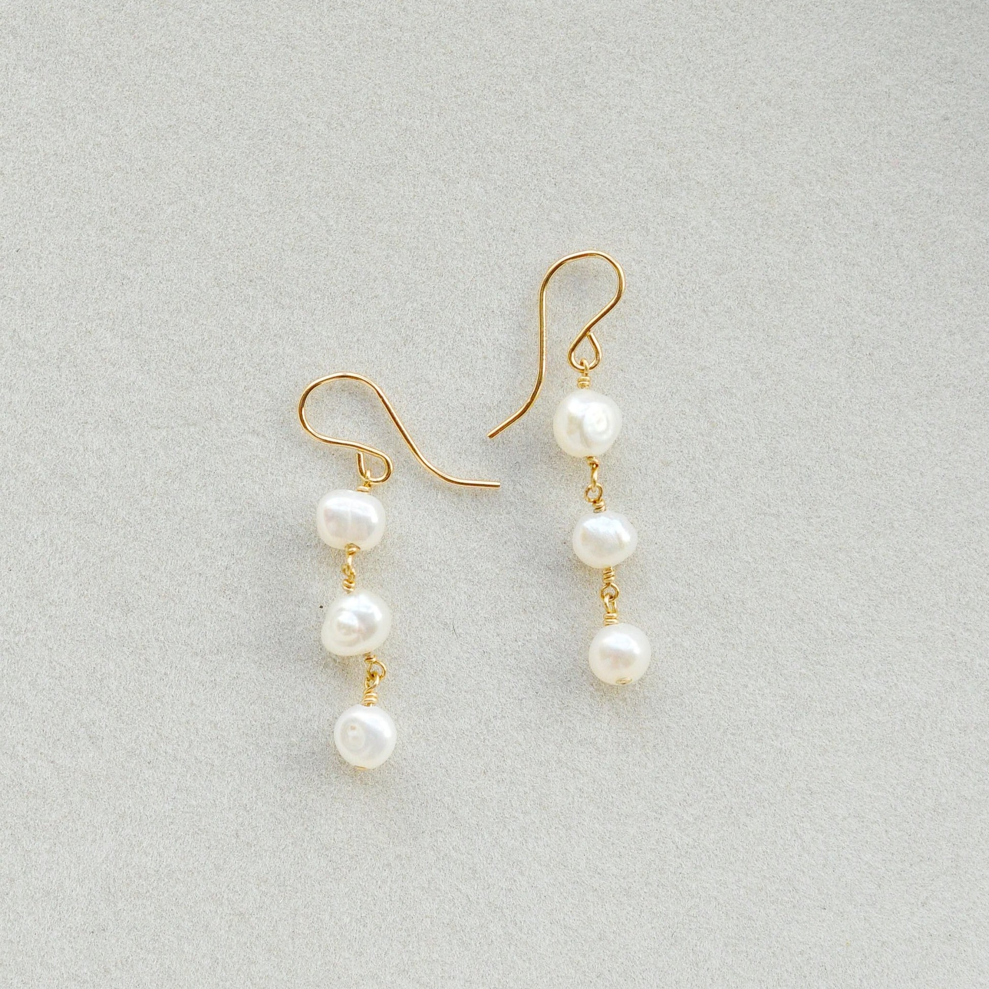 Pearl Drops - Quad Espresso Jewelry