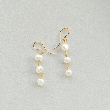 Pearl Drops - Quad Espresso Jewelry