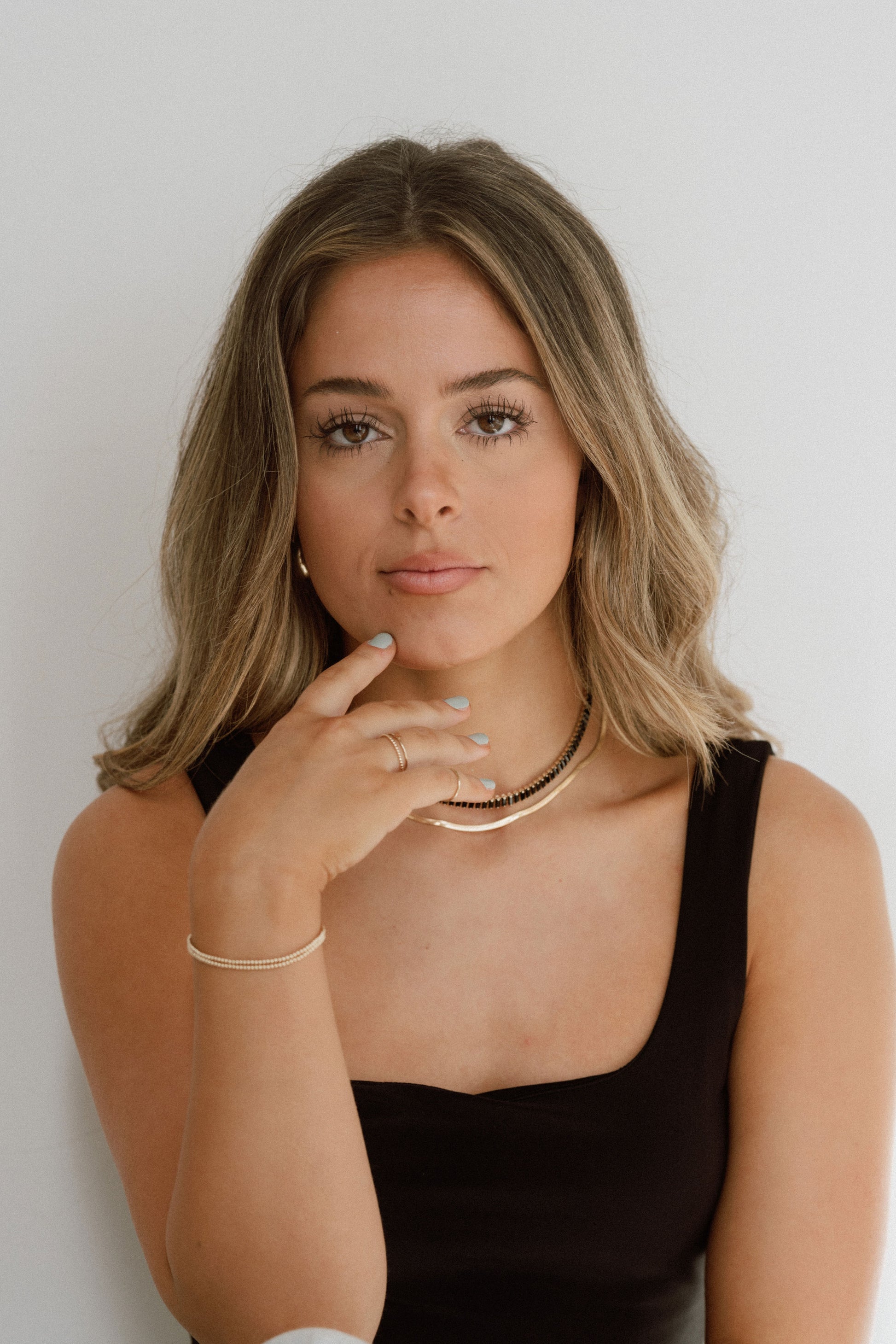 Luna Necklace - Quad Espresso Jewelry