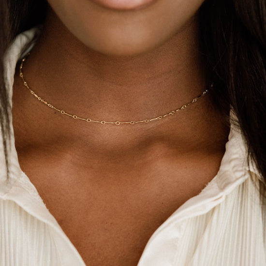 June Chain - Quad Espresso Jewelry
