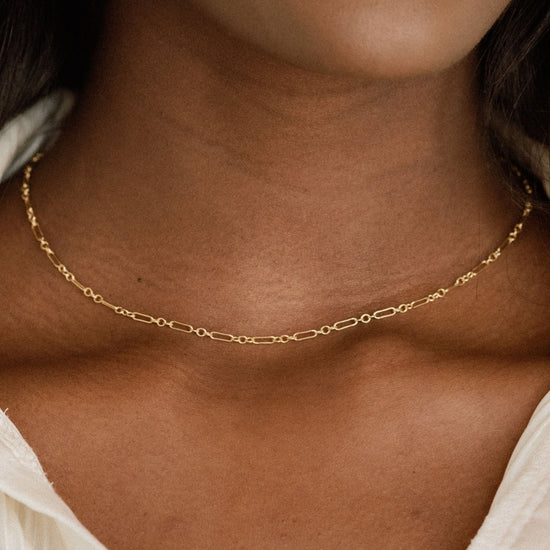 Thick Emmy Chain - Quad Espresso Jewelry