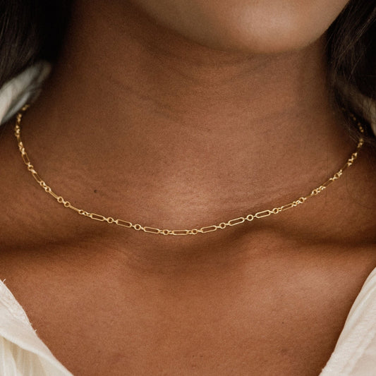 Thick Emmy Chain - Quad Espresso Jewelry