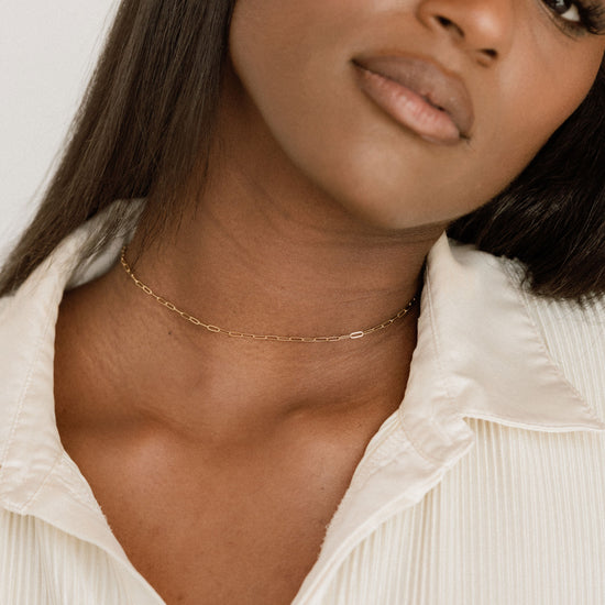 Lilah Chain - Quad Espresso Jewelry