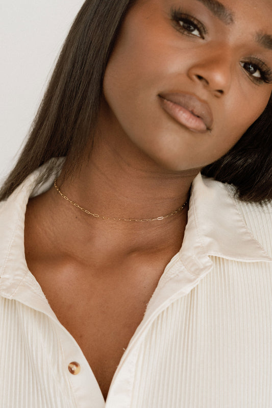 Lilah Chain - Quad Espresso Jewelry