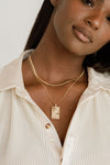 Sun Tarot Charm Necklace - Quad Espresso Jewelry