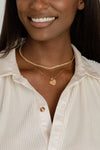 London Necklace - Quad Espresso Jewelry