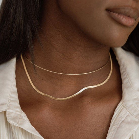 Luna Necklace - Quad Espresso Jewelry