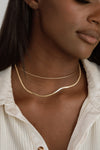 Luna Necklace - Quad Espresso Jewelry