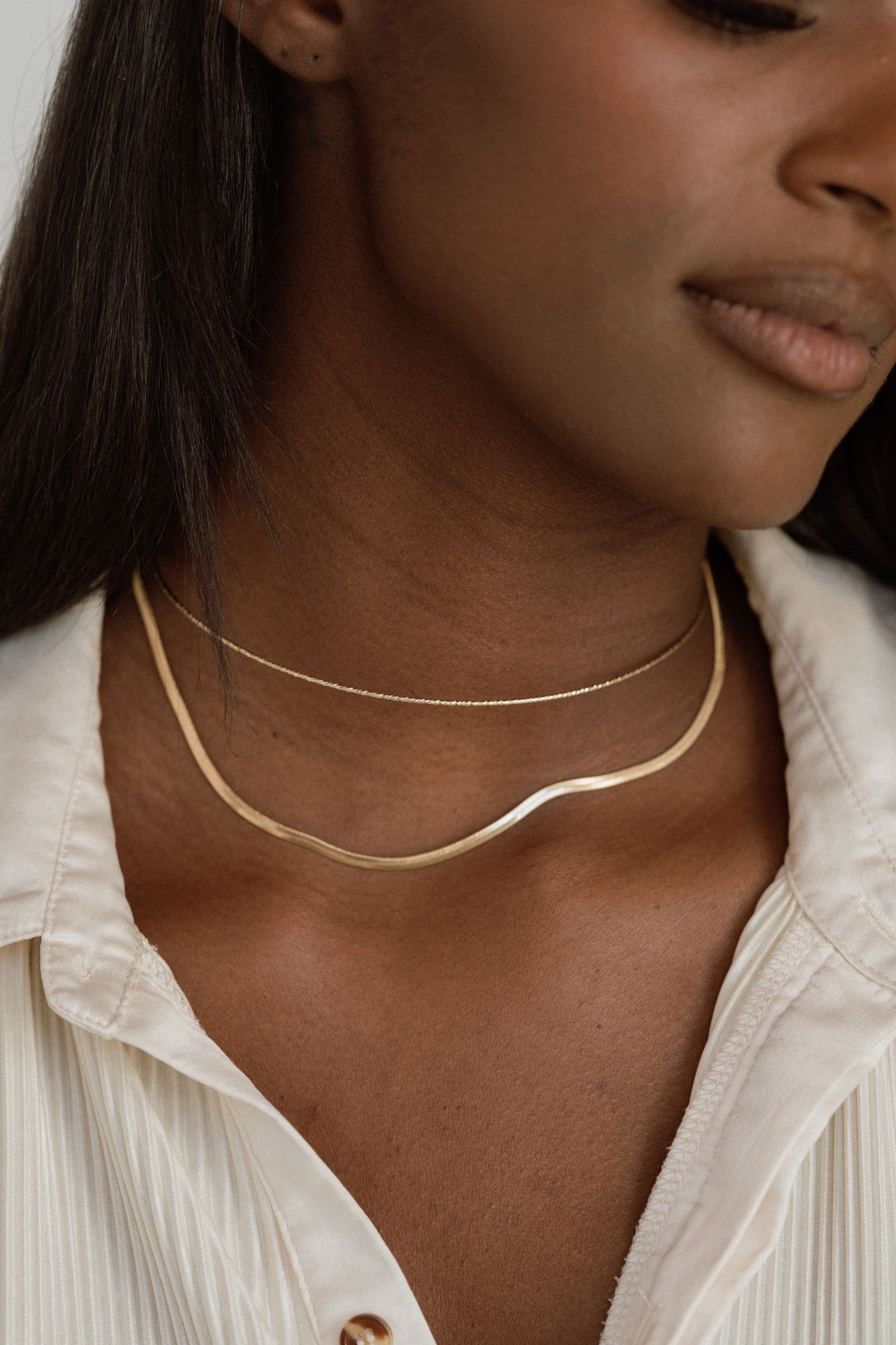 Luna Necklace - Quad Espresso Jewelry