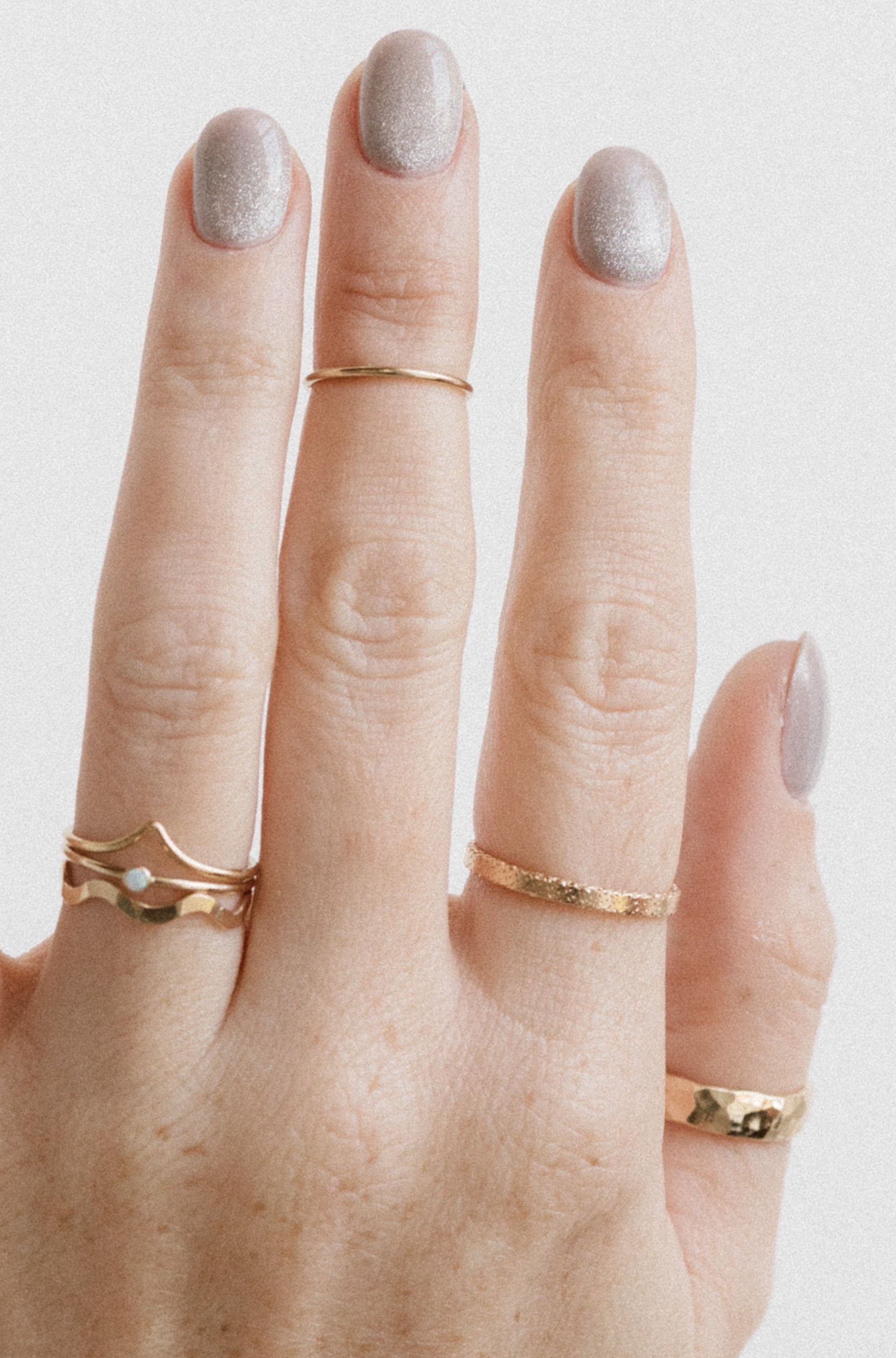 Stacking Ring - Quad Espresso Jewelry