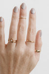 Glitter Ring - Quad Espresso Jewelry