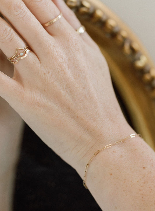Lilah Bracelet - Quad Espresso Jewelry