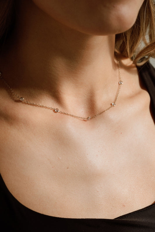 Leona Chain - Quad Espresso Jewelry